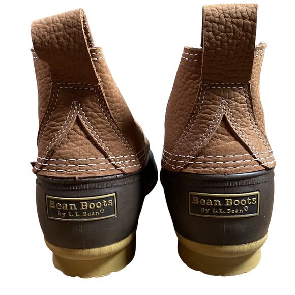 Man's Boots L.L.Bean Bean Boot 6.5" Chelsea Duck Boot Waterproof 13M Item 520264 - Picture 5 of 11